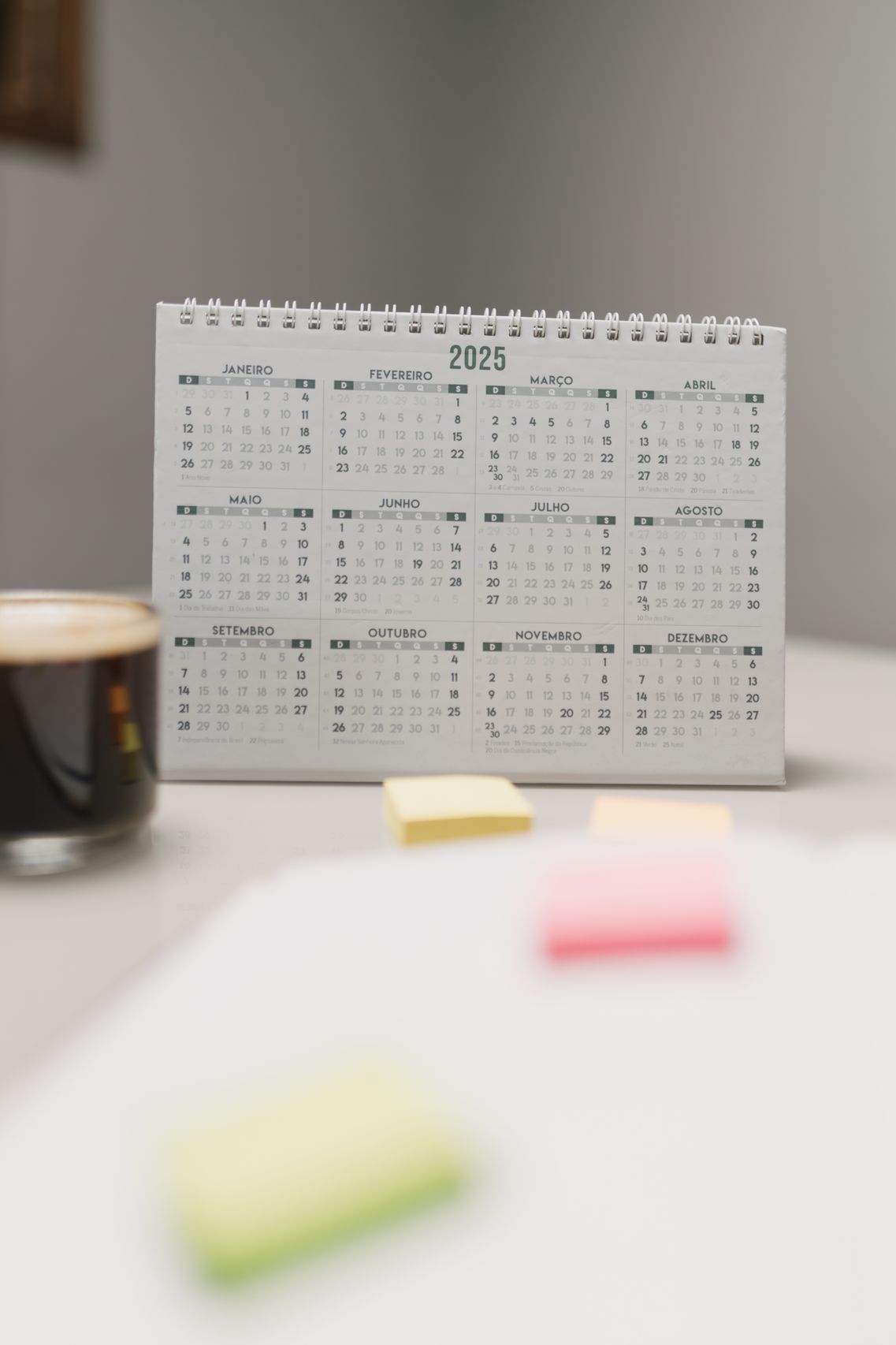 Monthly Drop Calendar