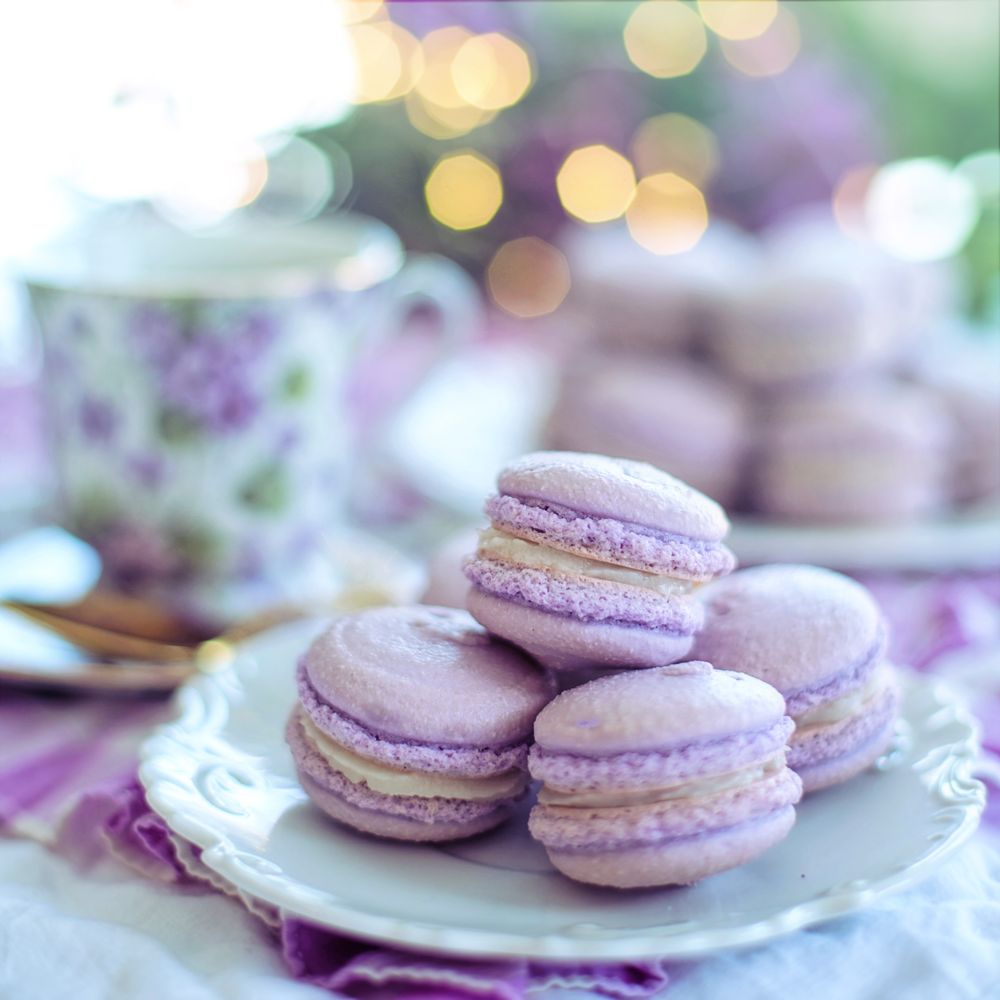 Lavender Honey Macaron