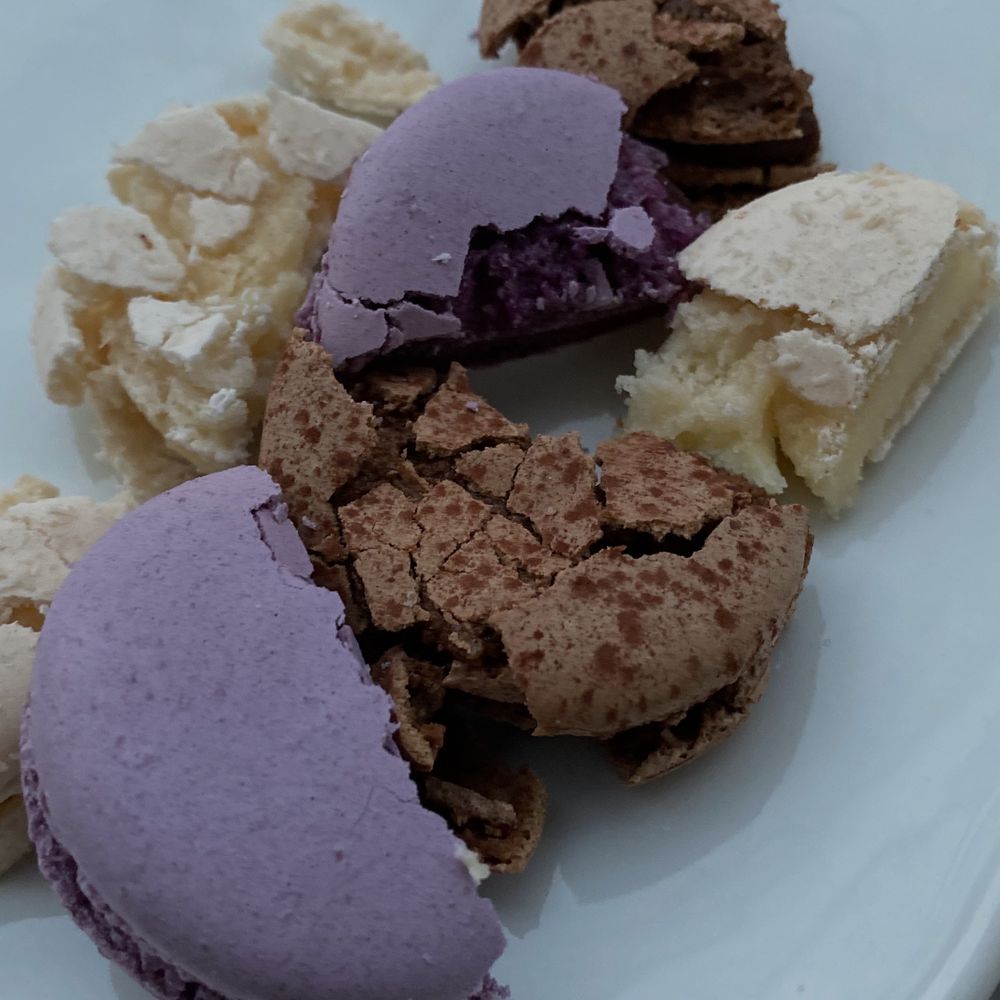 Lavender Honey Macaron